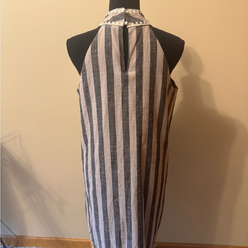THML Striped Dress with Embroidery - Picture 5 of 8